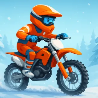 Jeux de Moto X3M Hiver