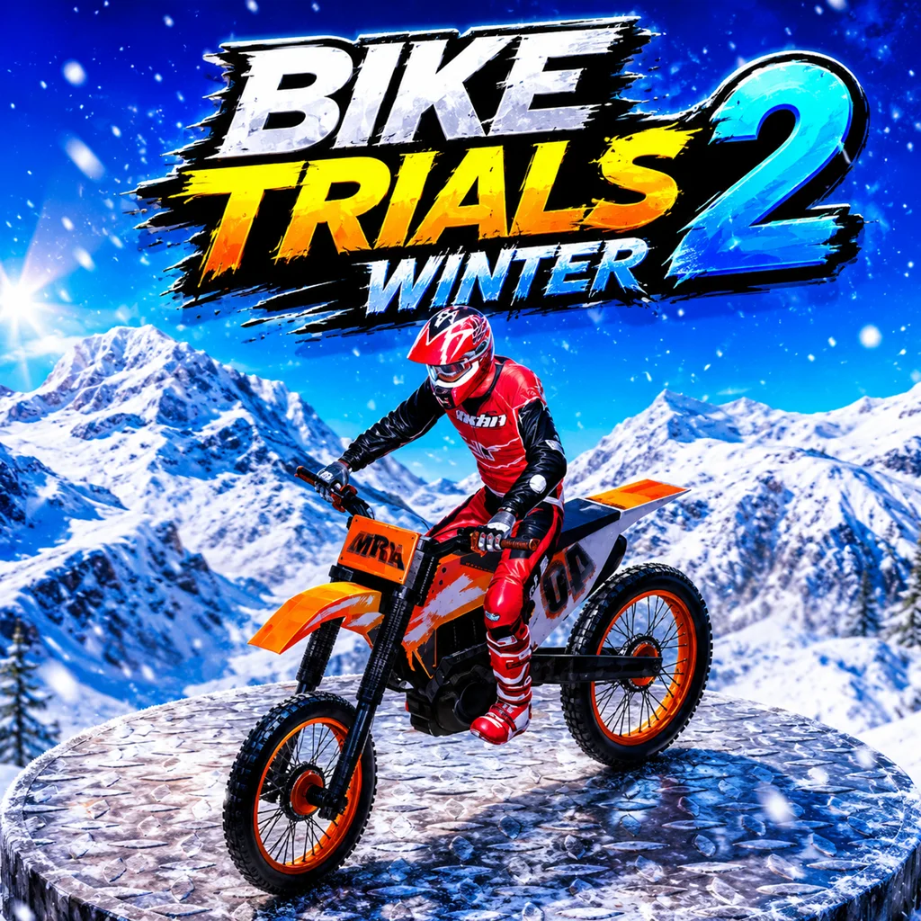 Bike Trials Winter 2 gameplay
