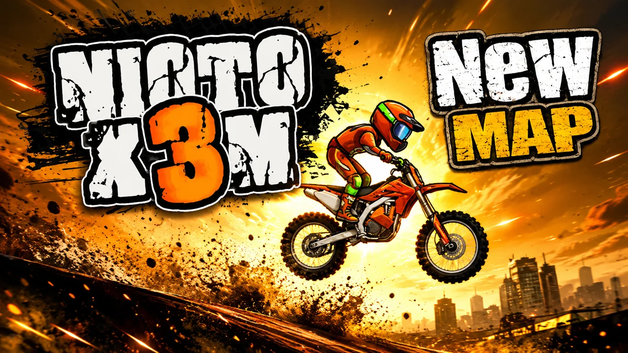 Moto X3M: New Map gameplay